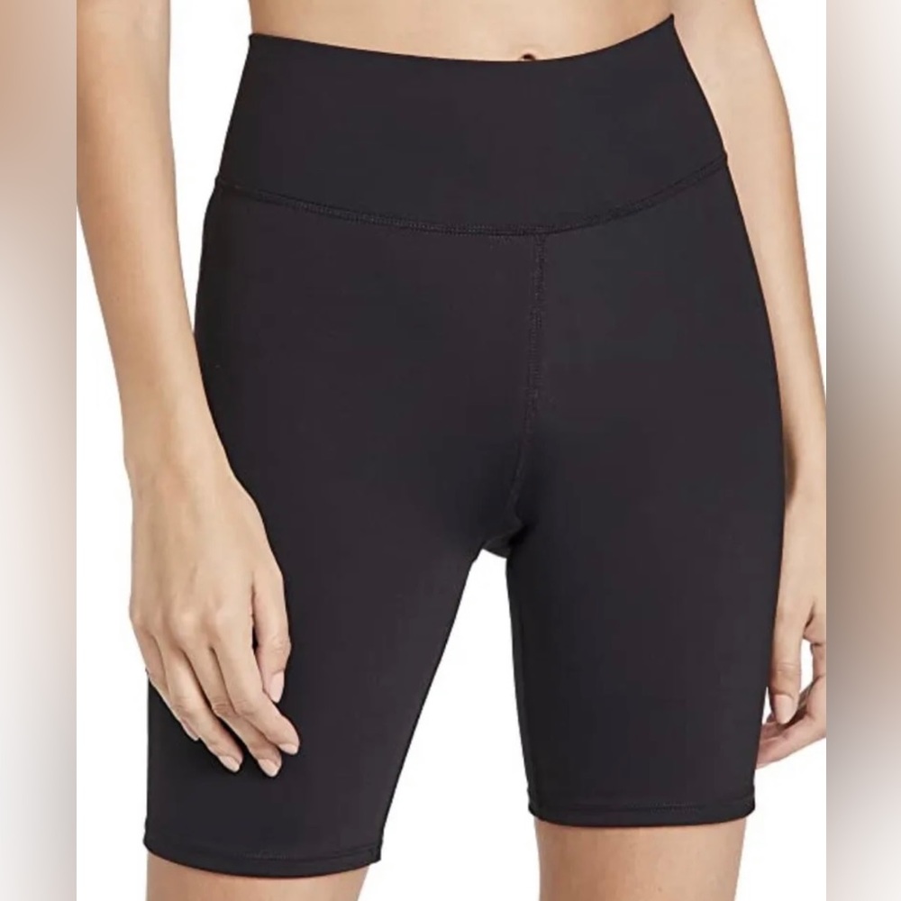 MWL MADEWELL NWT! Black Perfect Recycled Nylon Bike Shorts! Sz S NEW!